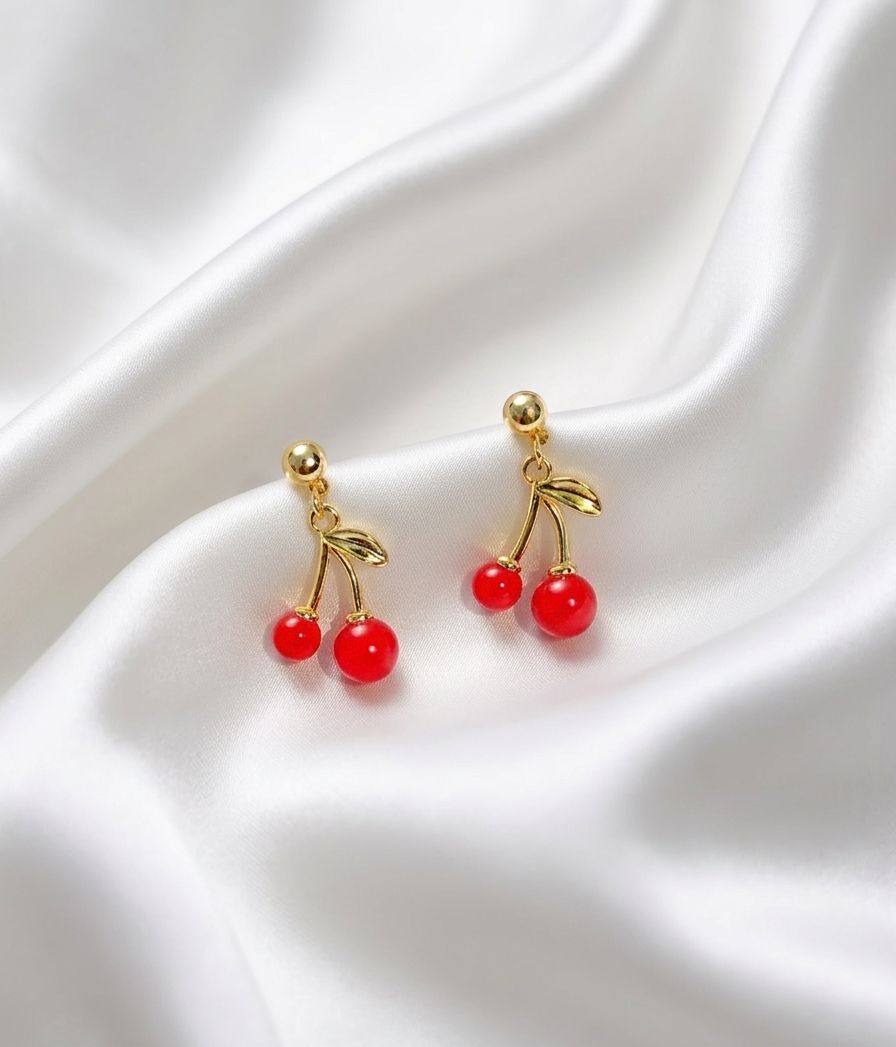 Pendientes de Cereza